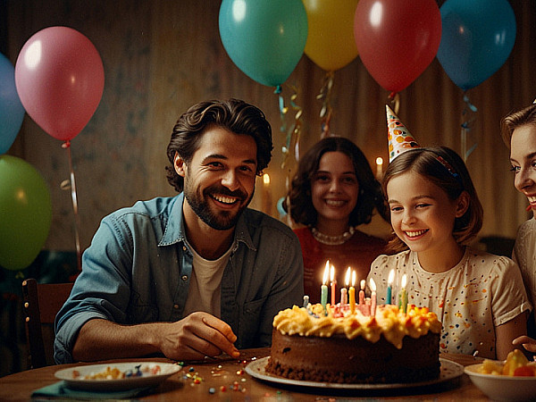 Leonardo_Lightning_XL_A_family_gathered_around_a_table_celebra_3