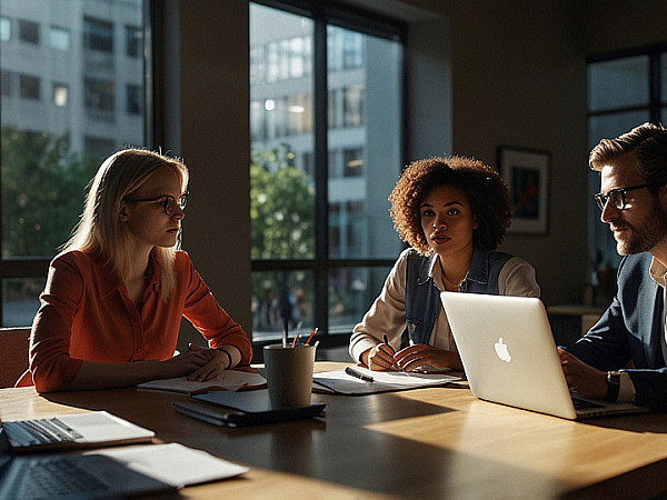 Leonardo_Lightning_XL_A_diverse_group_of_professionals_in_a_br_3