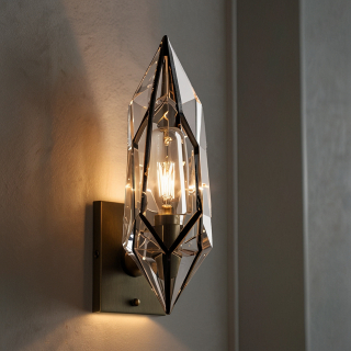 Бра алмаз с одной лампой (демо)