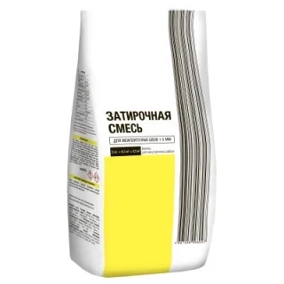 Затирка цементная, Белая