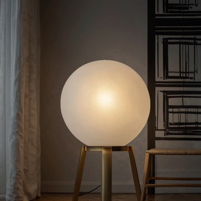 Торшер трапеция с одной лампой (демо)