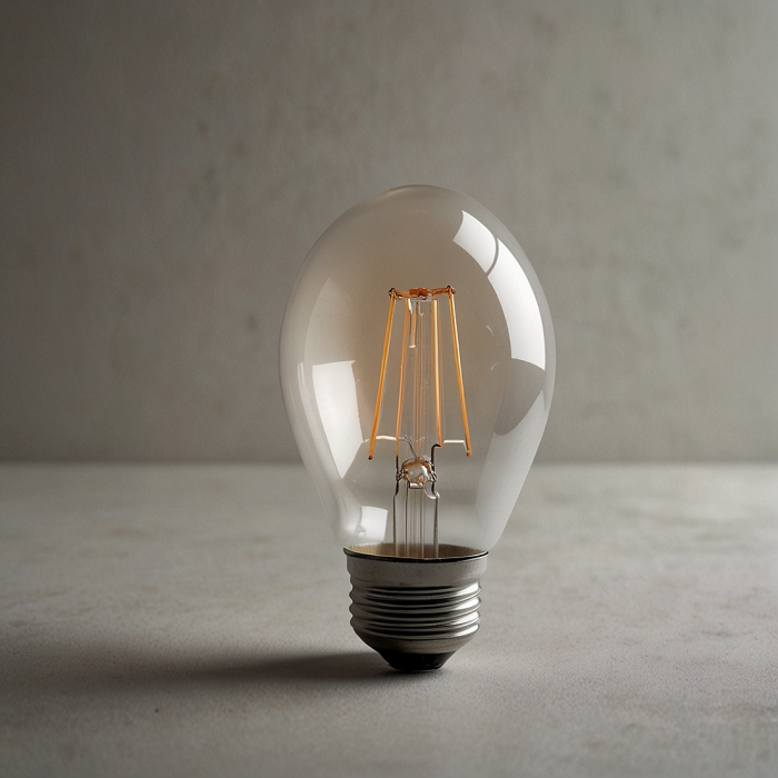 Лампа накаливания матовая Е27  (демо)