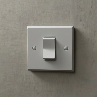 Выключатель встраиваемый одноклавишный (демо)