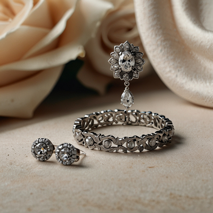 Набор браслет и серьги