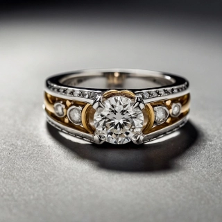 Кольцо помолвочное C