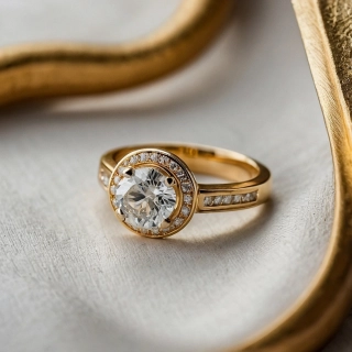 Кольцо помолвочное B