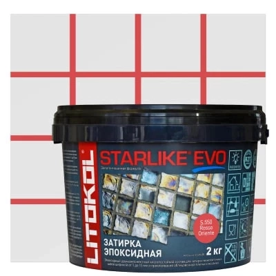 Затирка эпоксидная Starlike Evo